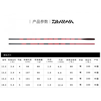 e 并继鲫鱼竿碳素插节钓鱼竿手竿附保证书 胡仙升e 4