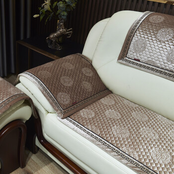 顺缘沙发垫123皮沙发垫套组合秋冬加厚毛绒坐垫舒适老式简约现代欧式