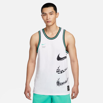 耐克nikenikedrifitdna男子球衣夏新款速干透气拼接fj7228100白s