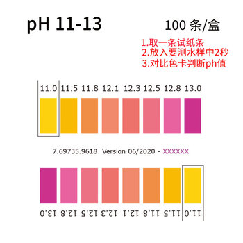 定制德国默克ph试纸merck高精密水质ph值测酸碱度检纸11 13 100条 图片价格品牌报价 京东