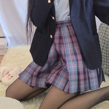 jk制服夏裙正套装全套甜美格裙学院风半身裙学姐百褶裙女 电竞少女