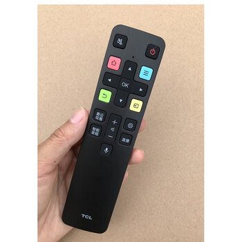 适用tcl电视智能语音遥控器rc802dfcr1 49/50/55/60p8 t6 c66 c6