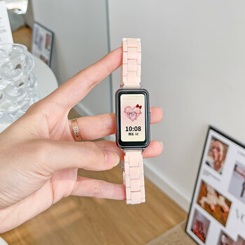 简苏官方华为手环7/6pro表带新款荣耀手环7/6腕带nfc版女生士运动彩色