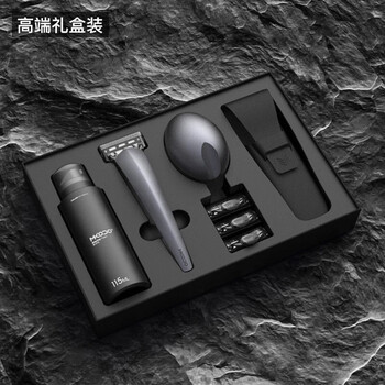 小米(mi)米家通用有品 mkodo麦科多震感手动剃须刀刮胡刀男士dcoud x1