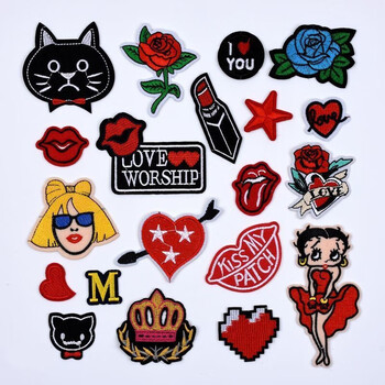 皮革羽绒服补丁贴随机30个衣服破洞修补装饰补丁贴布牛仔随机女款15个