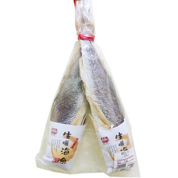 美粥食客澳门钜记梅香三牙白花 特大马友油浸曹白生晒咸鱼海味 特大马