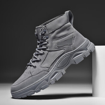 利苏淳楝艺小铺摩托车骑行鞋男子缝底机车靴装备骑士摩旅军靴户外徒步