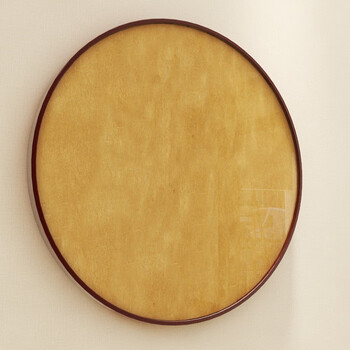 2022新款 十字绣装裱框 圆形画框新中式实木裱框装裱框中国风十字绣