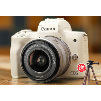 佳能(canon)佳能eos m50二代女学生入门级mark2 m6数码高清旅游微单反