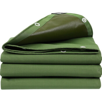 千特 加厚老帆布防水防晒篷布苫布油布货车汽车防雨布遮阳遮雨耐磨蓬