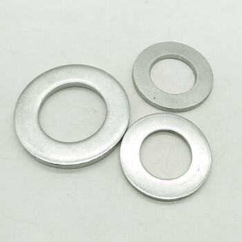 镀锌平垫片加大加厚圆形铁垫圈铁平垫m42m45m48m52m56m64mm实际内径