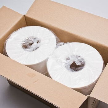 大盘纸大卷纸整箱6卷酒店商务木浆卷纸厕所商场卫生间卫生纸12盘450克