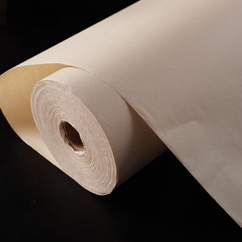 练习纸毛笔书法半生熟仿古创作熟宣仿古色35cmx20米半生熟试用款无