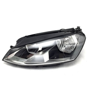印颜大灯总成适用于1417款高尔夫大灯总成高尔夫7前大灯高七远光近