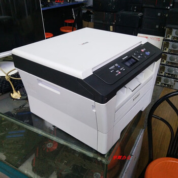 二手手机打印机复印机一体机m7600办公小型家用学生联想7400 7450