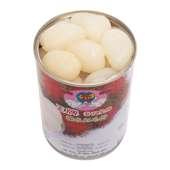 辉禄信红毛丹罐头565g*4罐糖水红毛丹 罐头整箱双象罐头红毛丹 双象