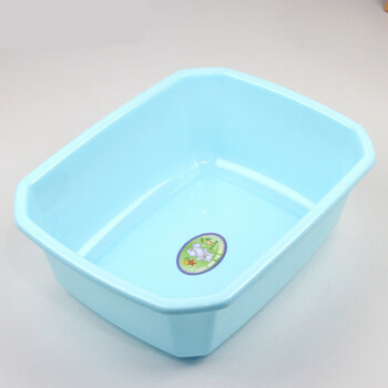 希盼长方形塑料脸盆家用盆子耐摔摔不破方盆洗漱盆洗衣盆洗菜盆大号