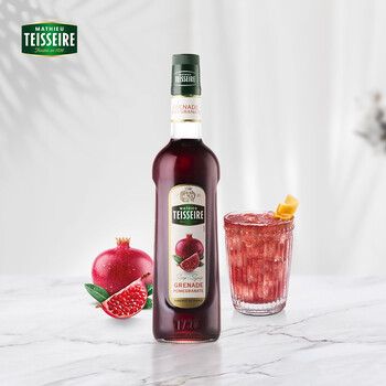 teisseire帝斯乐 红石榴风味糖浆700ml