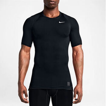 耐克(nike)nike耐克紧身衣男pro弹力短袖篮球跑步训练t恤运动速干透气