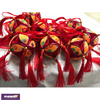 欣尔博惠三月三绣球精品广西靖西特产壮族婚庆道具击鼓传花抛学 c591