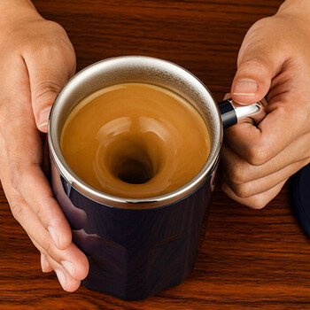 全自动温差搅拌杯咖啡杯情人节礼物生日礼物女生送女朋友女友男生男