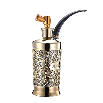 卷烟烟卷水烟筒粗细烟两用烟斗烟壶抽烟烟具全套配件礼盒 双用水烟壶