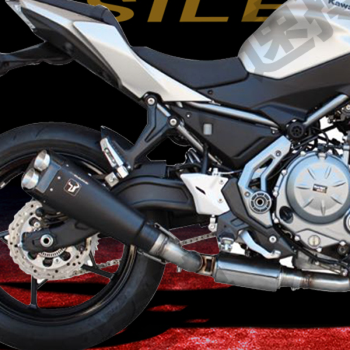 亿西尔排气适用于小火神川崎z650ninja650忍者er6nversys650改装 全段