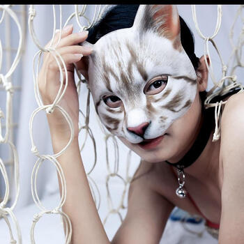 蒙面唱将同款面具 蒙面歌王面具歌手头套面罩美女神秘假面半脸头套