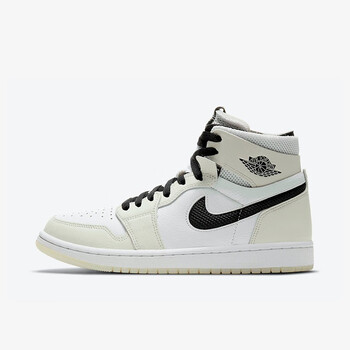 耐克 nike air jordan 1 zoom aj1女款白帆气垫休闲篮球鞋 ct0979-002