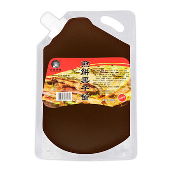 煎饼果子专用酱料卷饼酱山东杂粮煎饼酱商用1000g袋装 香辣