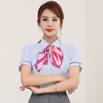 2022电信工作服女新款制服中国营业厅马甲衬衫套装外套衬衣工服春秋夏