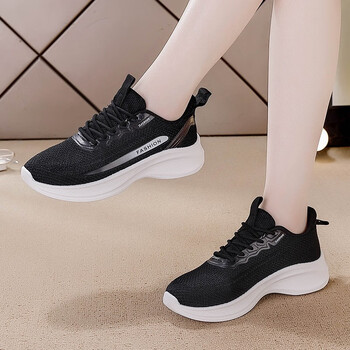 xtft女鞋子夏季新款运动鞋轻便软底跑步休闲女款闰月鞋妈妈健步鞋母亲