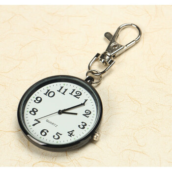 虔生缘瑞士品质公务员考试表学生钥匙扣数字手表男怀表小挂表老人护士