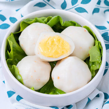 梅花芝士包芝心丸火锅丸子海鲜鱼丸豆捞火锅关东煮食材250g