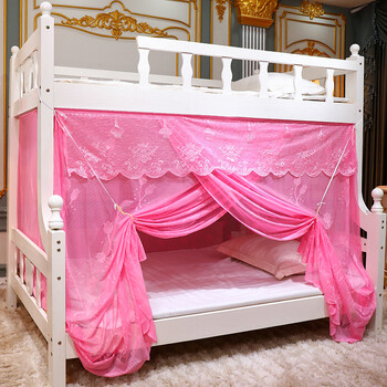 吉娟欣子母床蚊帐 双层梯形家用上下铺专用1.2/1.6m1.