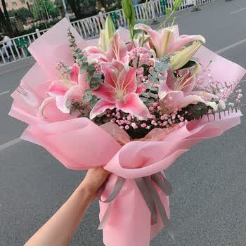 绚花之黎暖暖的爱丨bh12 绚花之黎鲜花速递香水百合花束生日礼物送女生送长辈祝福全国同城花店配送暖暖的爱丨bh12 行情报价价格评测 京东