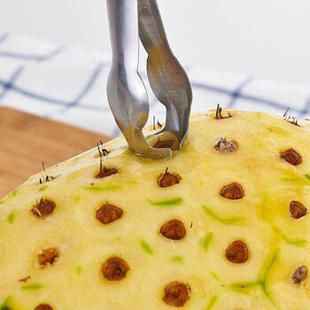 菠萝刀甘蔗刀削菠萝神器家用削皮刀甘庶刨皮刮皮刀挖去眼器菠萝去眼夹