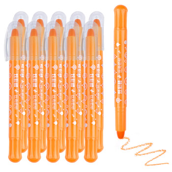 旋转炫彩棒单色水溶性油画棒大容量可水洗24色幼儿园丝滑蜡笔散装 14