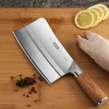 菜刀家用德国工艺9cr18菜刀斩骨刀厨师专用斩切两用刀具厨房斩鸡鸭
