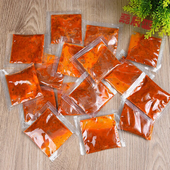 方便面酱包火锅底料麻辣烫牛肉面米线烩面调料包袋装价 香辣牛肉酱10