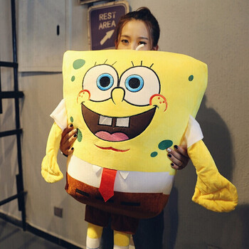 海绵宝宝派大星公仔毛绒玩具布娃娃卡通动漫玩偶情人节元宵礼物 海绵