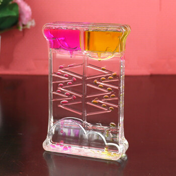 创意油滴沙漏小摆件流沙计时器送女友闺蜜朋友解压神器油漏桌面装饰