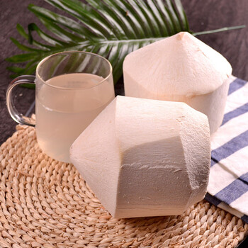 jd顺丰速运海南椰青椰子新鲜热带水果椰汁椰皇椰肉6个装默认1