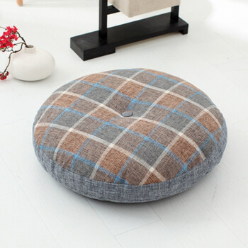 坐地上的懒人垫ins蒲团垫子小坐垫加厚圆形日式飘窗懒人榻榻米地上