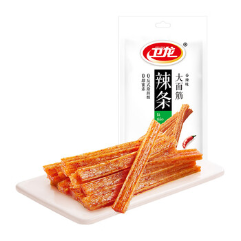 卫龙辣条大面筋65g*1包儿时休闲麻辣网红小吃零食品豆干 香辣味