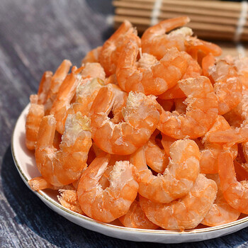 金钩海米南虾大虾仁干货广西特产北海红虾米虾皮虾仁海米1斤