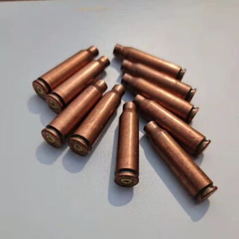 晟煦子弹壳工艺品壳工艺品95壳(按颗卖) 95钢覆铜(100颗)