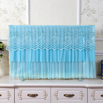 电视机防尘罩液晶电视机防尘罩曲面平面液晶电视罩电视机防尘盖布发财