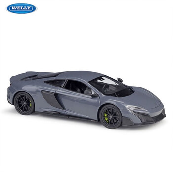 welly威利仿真1:24迈凯伦675lt跑车合金车模原厂金属汽车模型收藏