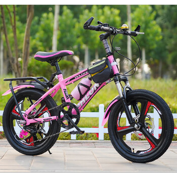 迪士尼同款新款自行车202224寸中大童男女变速山地车减震碟刹儿童学生